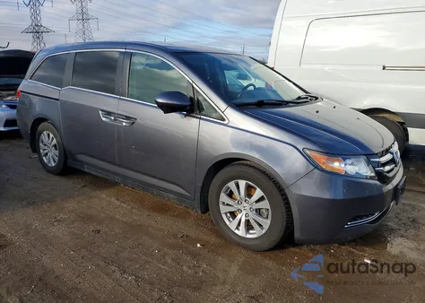 2016 Honda Odyssey Exl z USA, uszkodzony, nr VIN 5FNRL5H61GB093529